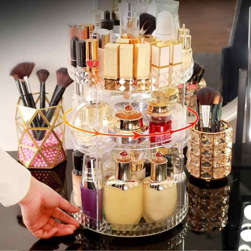 360 Degree Rotating Makeup Organizer