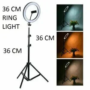 Professional Studio Ring Light Lamp Fill, Mobile Holder 7.5 ft Long for  Photography