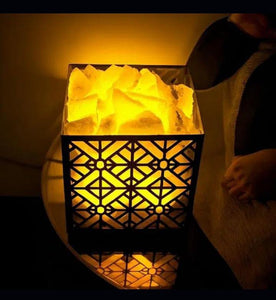 Pink Prism Salt Lamp