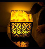 Pink Prism Salt Lamp