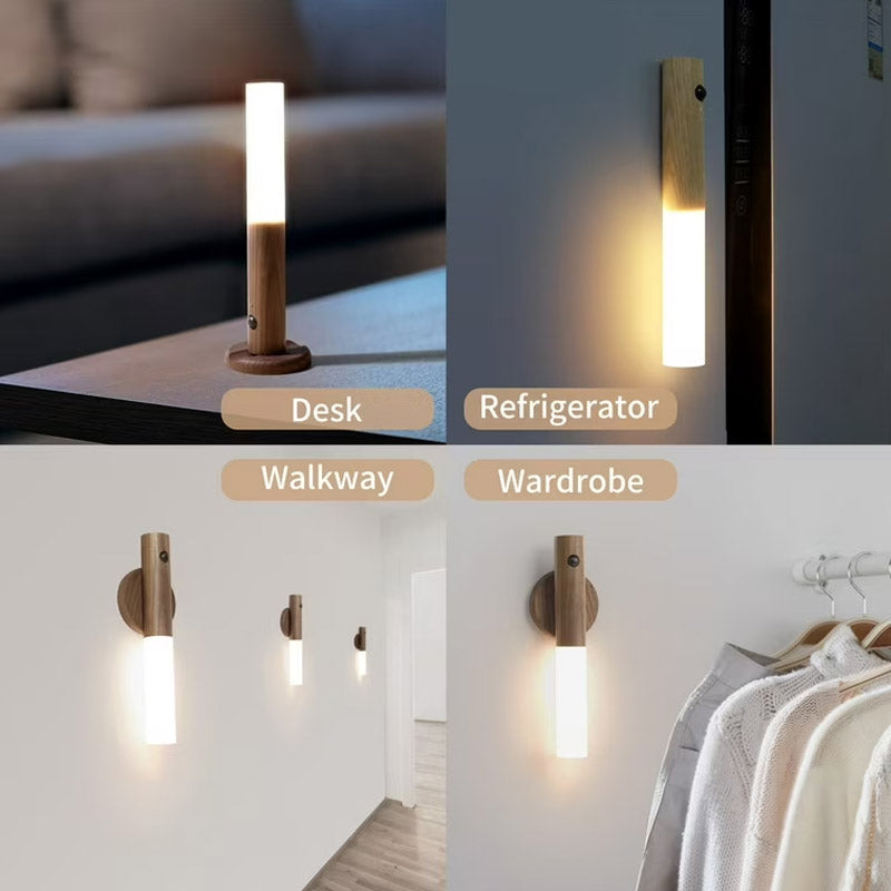 Smart LED Sensor Wall Light With Magnetic Base